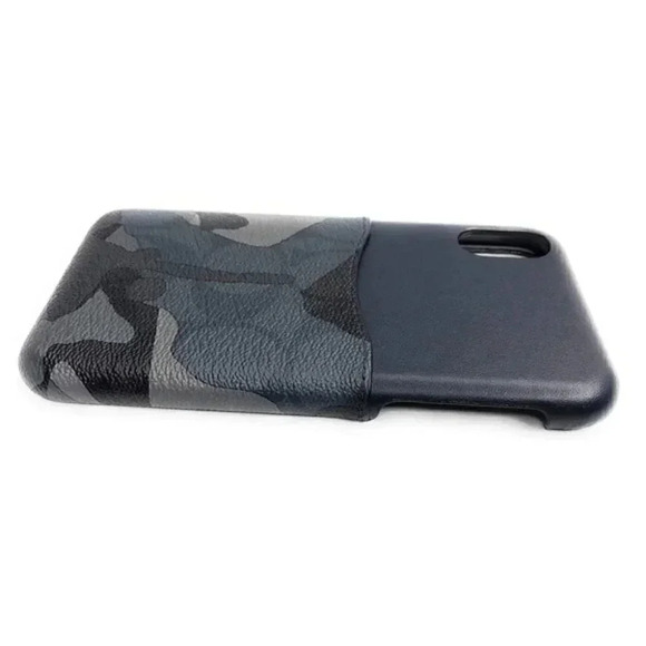 COACH IPHONE X/XS CASE IN SIGNATURE CANVAS F77932 QBBLM - Picture 4 of 7